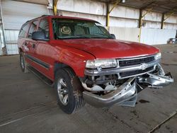 Vehiculos salvage en venta de Copart Phoenix, AZ: 2001 Chevrolet Suburban C1500