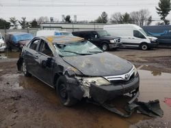 Salvage cars for sale at Grantville, PA auction: 2013 Toyota Camry L