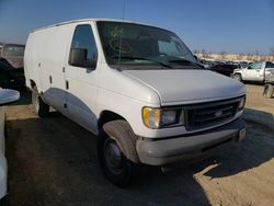 Salvage cars for sale from Copart Dallas, TX: 2003 Ford Econoline E250 Van