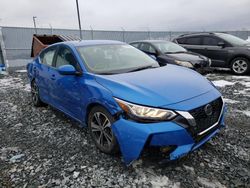 Salvage cars for sale from Copart Elmsdale, NS: 2020 Nissan Sentra SV