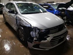 Salvage cars for sale from Copart Elgin, IL: 2018 Hyundai Elantra SEL