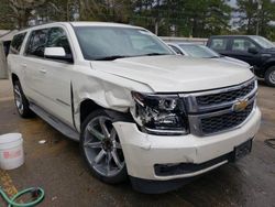 Salvage cars for sale from Copart Eight Mile, AL: 2015 Chevrolet Suburban C1500 LT