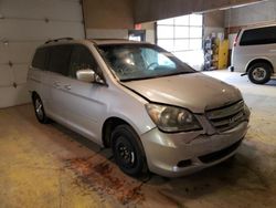 Salvage cars for sale at Indianapolis, IN auction: 2006 Honda Odyssey EXL