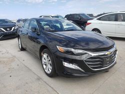 Chevrolet salvage cars for sale: 2019 Chevrolet Malibu LT