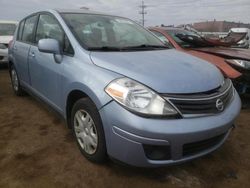 Salvage cars for sale at Chicago Heights, IL auction: 2011 Nissan Versa S