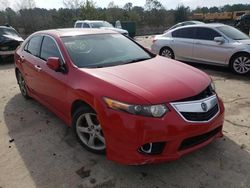Salvage cars for sale at Gaston, SC auction: 2012 Acura TSX SE