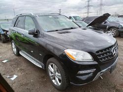 2012 Mercedes-Benz ML 350 4matic en venta en Elgin, IL