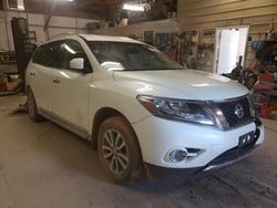 Nissan salvage cars for sale: 2015 Nissan Pathfinder S