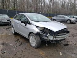 Salvage cars for sale from Copart Waldorf, MD: 2018 Ford Fiesta S