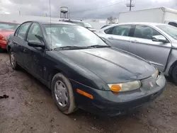Salvage cars for sale at Chicago Heights, IL auction: 2000 Saturn SL1