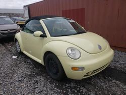 Salvage cars for sale at Hueytown, AL auction: 2004 Volkswagen New Beetle GLS