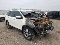 Salvage cars for sale from Copart Mercedes, TX: 2018 Honda Pilot Touring