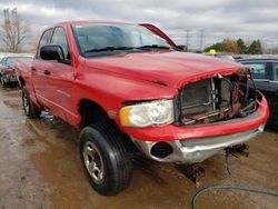 Dodge salvage cars for sale: 2004 Dodge RAM 2500 ST