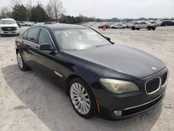 Salvage cars for sale at Madisonville, TN auction: 2010 BMW 750 LI