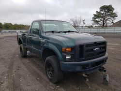 Salvage cars for sale at Brookhaven, NY auction: 2008 Ford F350 SRW Super Duty