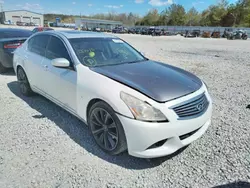 Salvage cars for sale from Copart Memphis, TN: 2009 Infiniti G37 Base