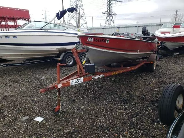 1986 Lund Boat With Trailer