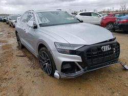 Audi Q8 salvage cars for sale: 2021 Audi Q8 Premium Plus S-Line