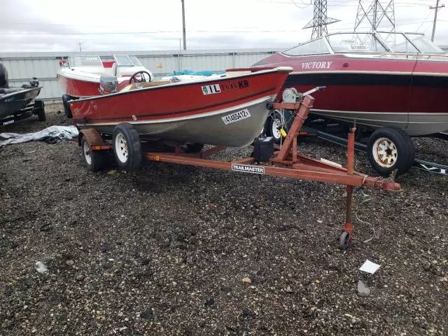 1986 Lund Boat With Trailer