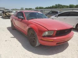Salvage cars for sale from Copart New Braunfels, TX: 2005 Ford Mustang