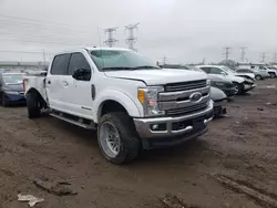 Salvage trucks for sale at Dyer, IN auction: 2017 Ford F250 Super Duty