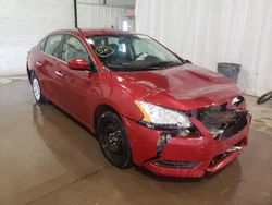 Salvage cars for sale from Copart Central Square, NY: 2014 Nissan Sentra S