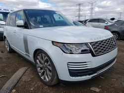 Salvage cars for sale from Copart Dyer, IN: 2018 Land Rover Range Rover HSE