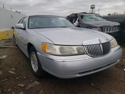 Salvage cars for sale at Dyer, IN auction: 1999 Lincoln Town Car Signature