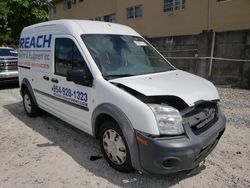 Salvage trucks for sale at Opa Locka, FL auction: 2012 Ford Transit Connect XL