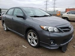 Salvage cars for sale at Elgin, IL auction: 2013 Toyota Corolla Base