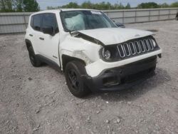 Vehiculos salvage en venta de Copart Hueytown, AL: 2018 Jeep Renegade Sport