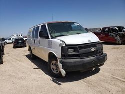 Salvage trucks for sale at Amarillo, TX auction: 2008 Chevrolet Express G2500