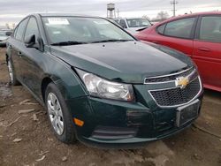 Salvage cars for sale at Chicago Heights, IL auction: 2014 Chevrolet Cruze LS