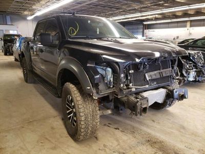 Salvage cars for sale from Copart Wheeling, IL: 2020 Ford F150 Raptor