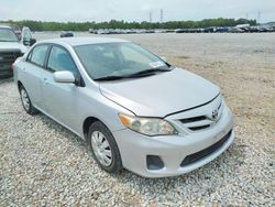 Salvage cars for sale from Copart Memphis, TN: 2011 Toyota Corolla Base