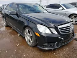 Mercedes-Benz salvage cars for sale: 2011 Mercedes-Benz E 350 4matic