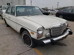 Salvage cars for sale at Chicago Heights, IL auction: 1975 Mercedes-Benz 200 Series