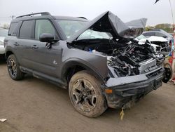 Salvage cars for sale at New Britain, CT auction: 2021 Ford Bronco Sport Outer Banks