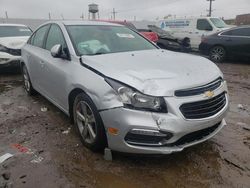 Salvage cars for sale from Copart Chicago Heights, IL: 2015 Chevrolet Cruze LT