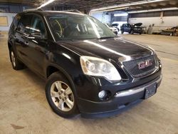 Salvage cars for sale at Wheeling, IL auction: 2010 GMC Acadia SLT-1