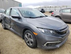 Honda salvage cars for sale: 2019 Honda Civic LX