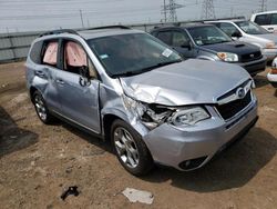 2015 Subaru Forester 2.5I Touring en venta en Elgin, IL