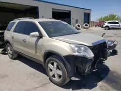 Salvage cars for sale from Copart Anthony, TX: 2012 GMC Acadia SLT-1