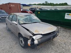 Salvage cars for sale from Copart Hueytown, AL: 1998 Toyota Corolla VE