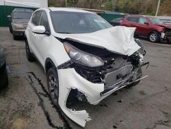 Salvage cars for sale from Copart Exeter, RI: 2022 KIA Sportage LX