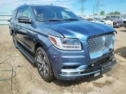 Salvage cars for sale at Elgin, IL auction: 2019 Lincoln Navigator Reserve