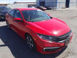 Honda salvage cars for sale: 2021 Honda Civic LX