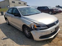 Salvage cars for sale at Gainesville, GA auction: 2012 Volkswagen Jetta Base