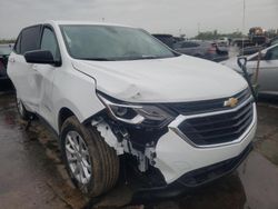 Salvage cars for sale at Woodhaven, MI auction: 2020 Chevrolet Equinox LS