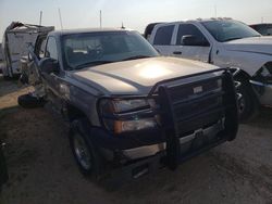 Salvage trucks for sale at Amarillo, TX auction: 2003 Chevrolet Silverado K2500 Heavy Duty